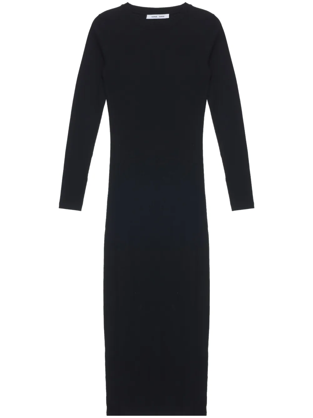 

Платье миди Saalexa Samsoe Samsoe, черный