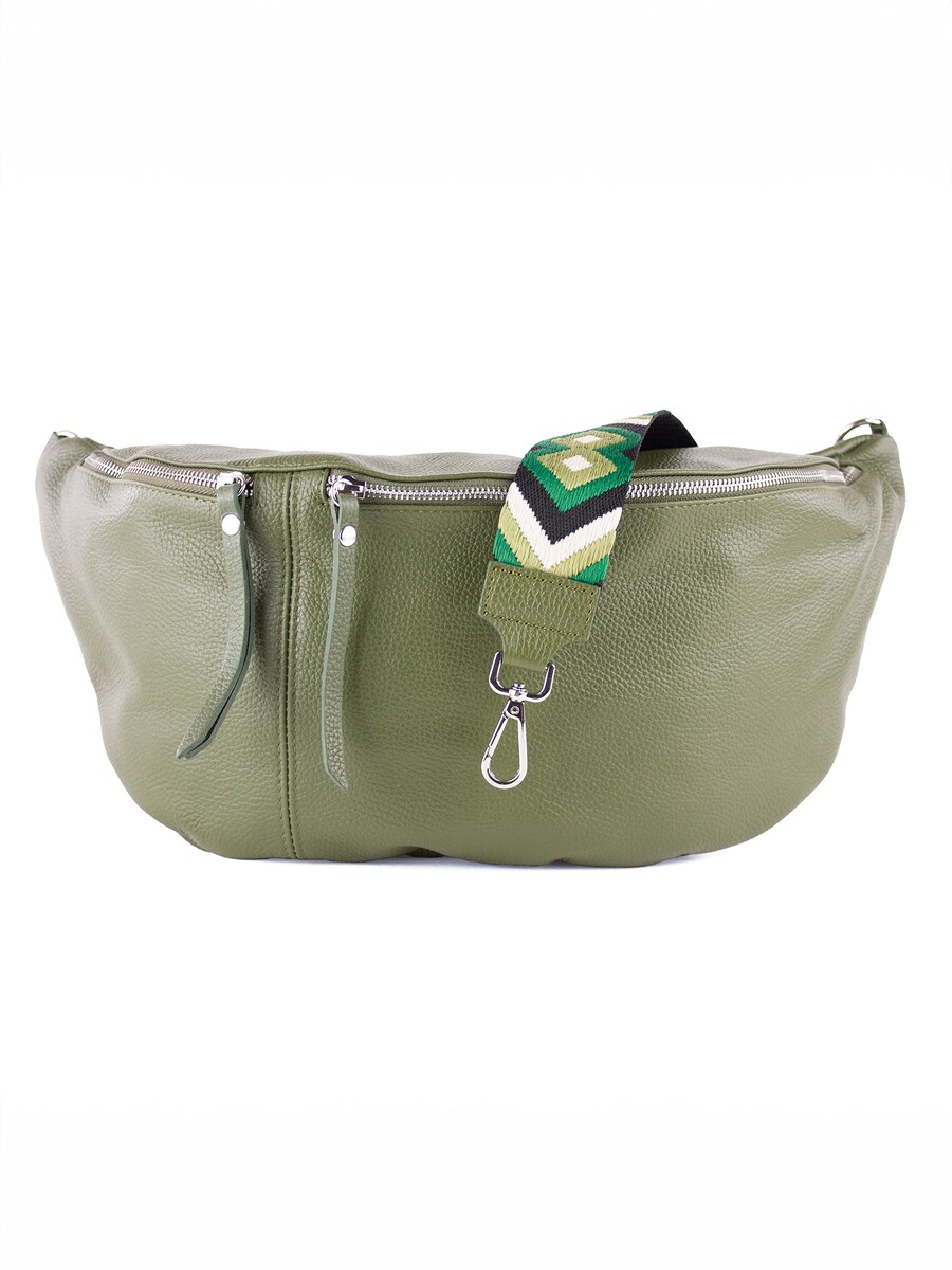 

Поясная сумка lePelou TESSA, цвет mottled green