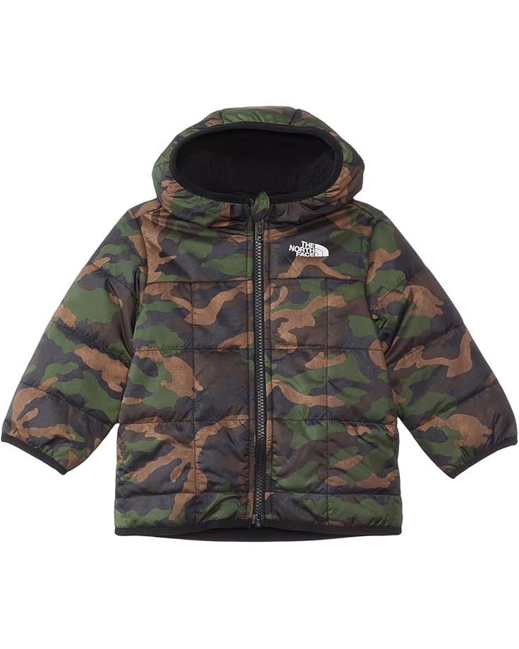 

Куртка The North Face Kids Reversible Shasta Full Zip Hooded Jacket, цвет TNF Black TNF Camo Small Print