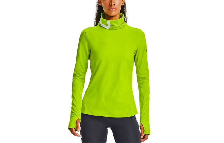 

Футболка Qualifier женская зеленая Under Armour