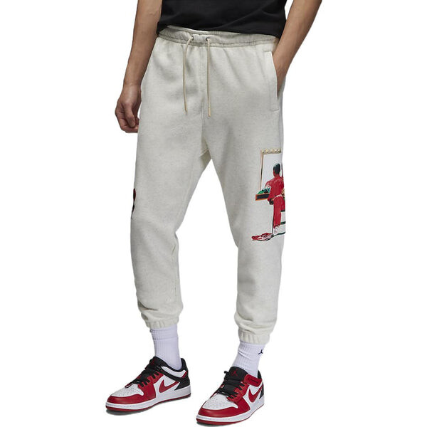 Спортивные штаны Air Jordan Artist Series by Jacob Rochester Apparel Collection Joggers 'Grey', серый — фото 4