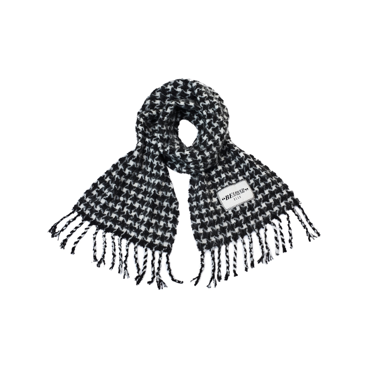 

Вязаный шарф Women's ELLE, classic черный