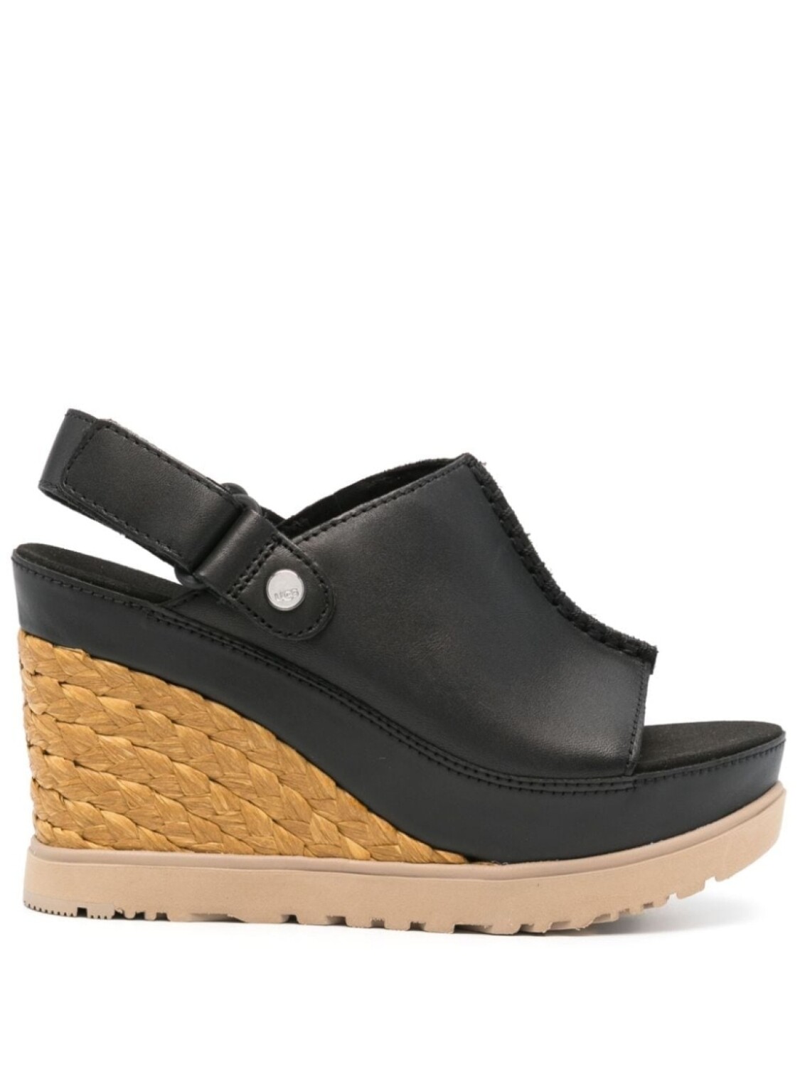 

UGG эспадрильи Abbot 100 на танкетке, черный