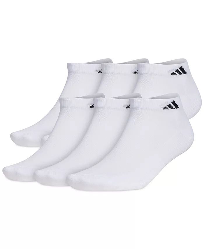 

Мужские мягкие спортивные носки, 6 пар, низкая посадка adidas, белый