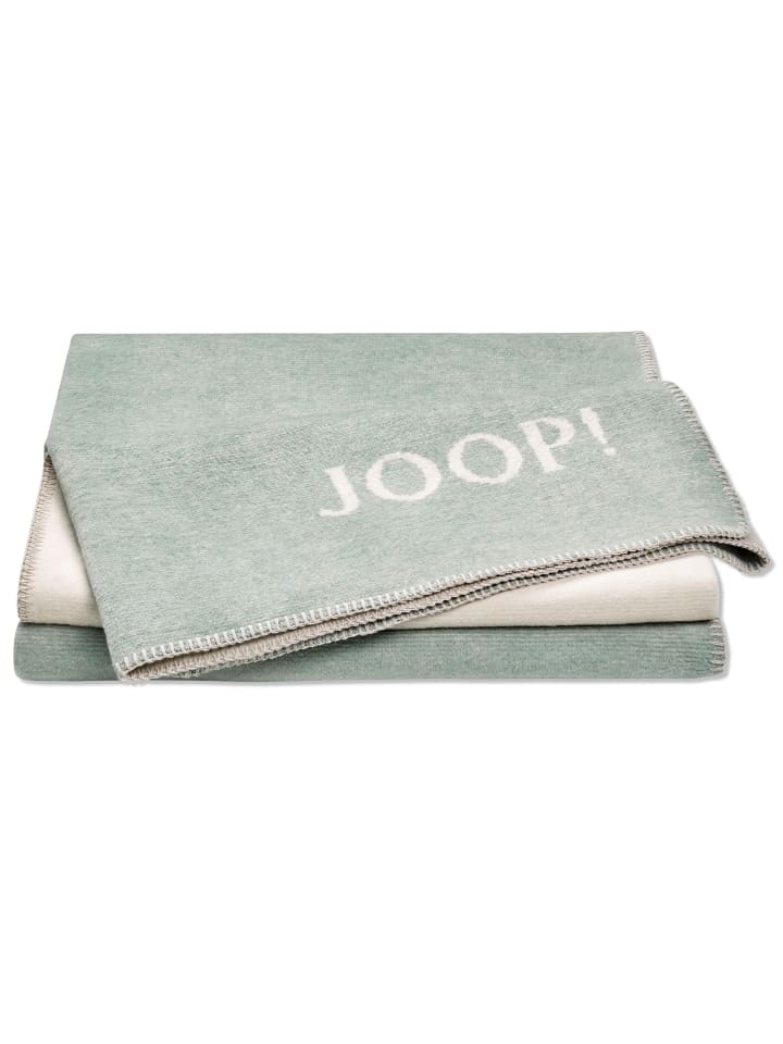 

Одеяло JOOP! Wohn Melange Doubleface jade natur, цвет jade-natur