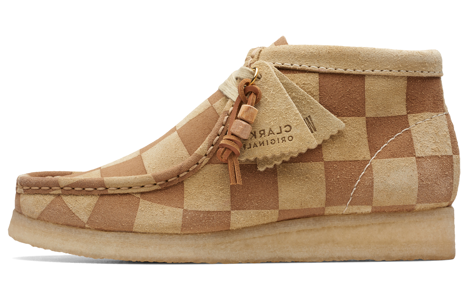 Clarks Женские ботильоны Originals WALLABEE, желто-коричневые