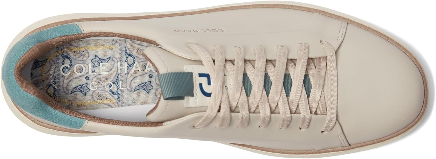 Мужские кроссовки Cole Haan Grandpro Rally Canvas Court, серебристый/слоновая кость — фото 2