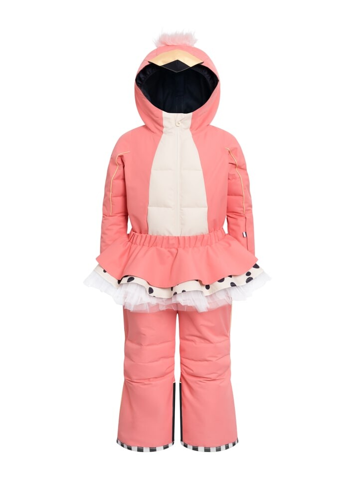 

Лыжные брюки WeeDo Schneeanzug FLAMINGDO, цвет peachy pink + sandshell