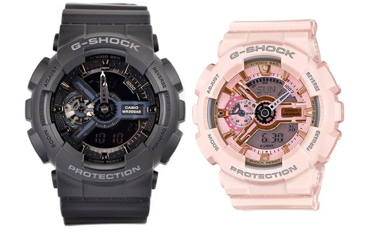 

CASIO Часы унисекс парные Table Series 55 мм черные