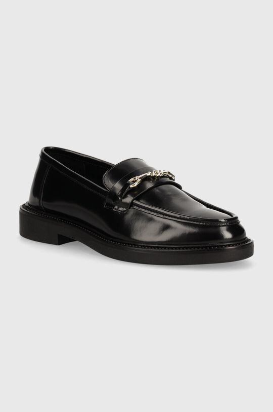

Сжимает кожаные мокасины Steve Madden, черный
