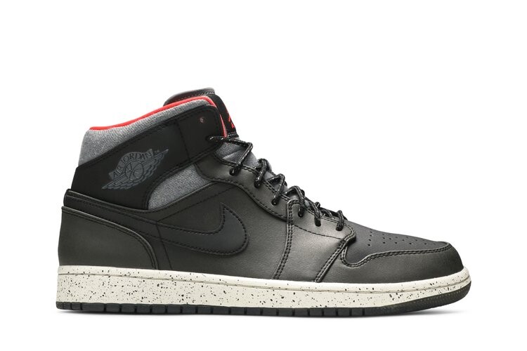 

Кроссовки Air Jordan 1 Mid 'Holiday', черный