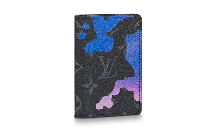 

Карманный органайзер Sunrise Monogram Eclipse черный/серый/синий мульти LOUIS VUITTON