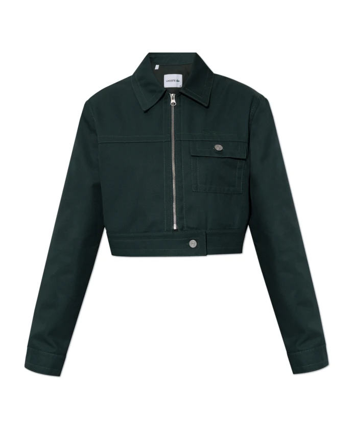 

Куртка с логотипом Lacoste, зеленый