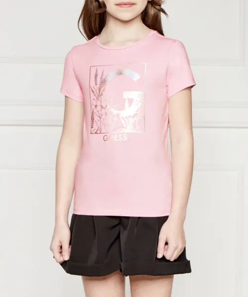 

Футболка Regular fit Guess, розовый