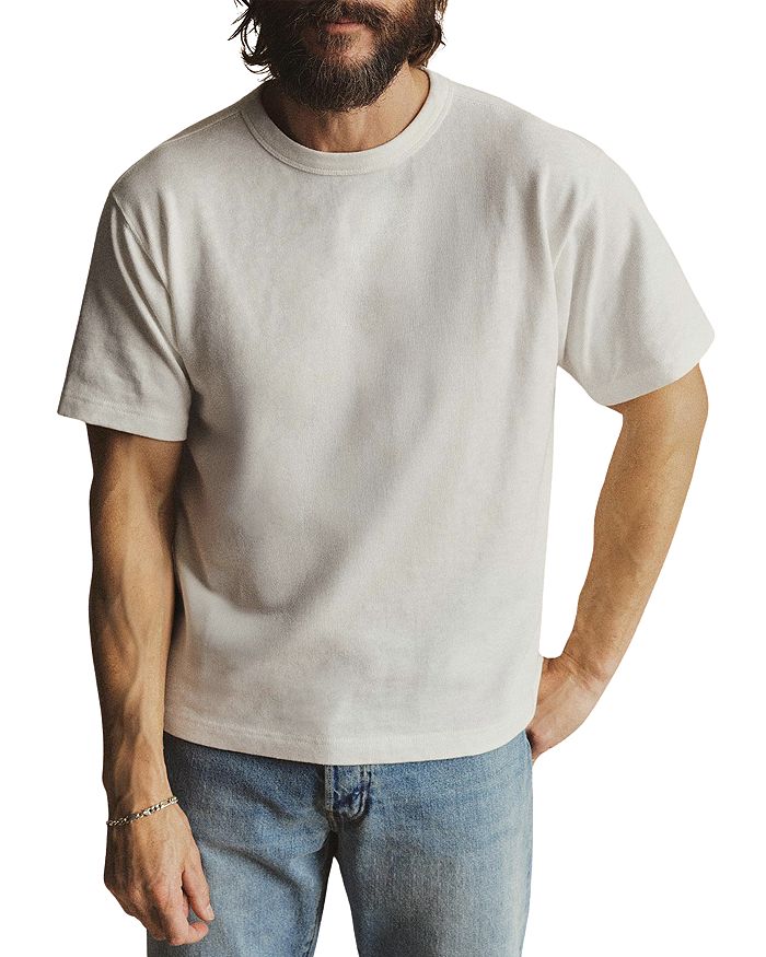 

Футболка Field-Spec 90s Boxy Heavy в стиле 90-х Buck Mason, белый