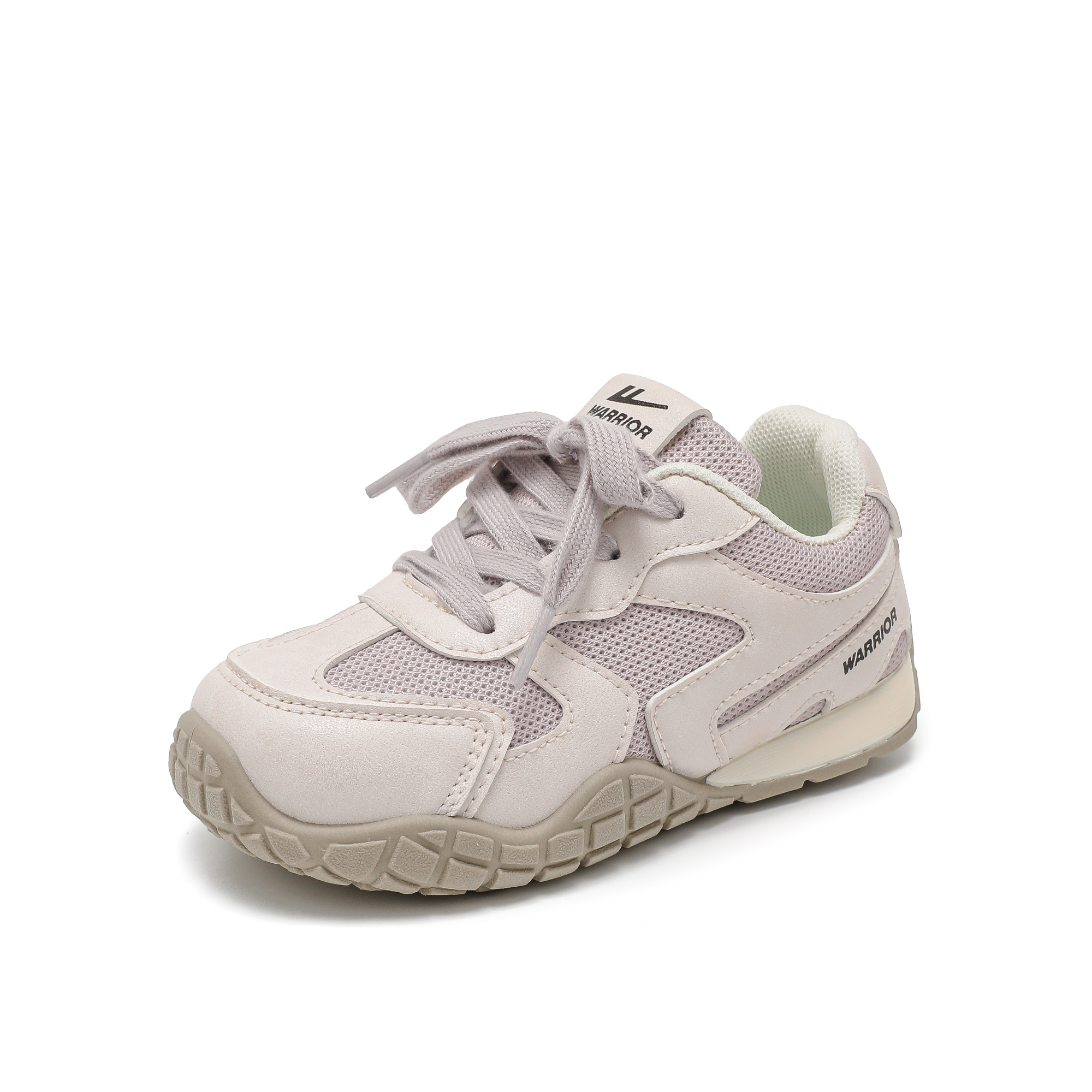 

Спортивная обувь. Амортизирующие, износостойкие кроссовки средней высоты для бега. Детская обувь. WARRIOR, розовый