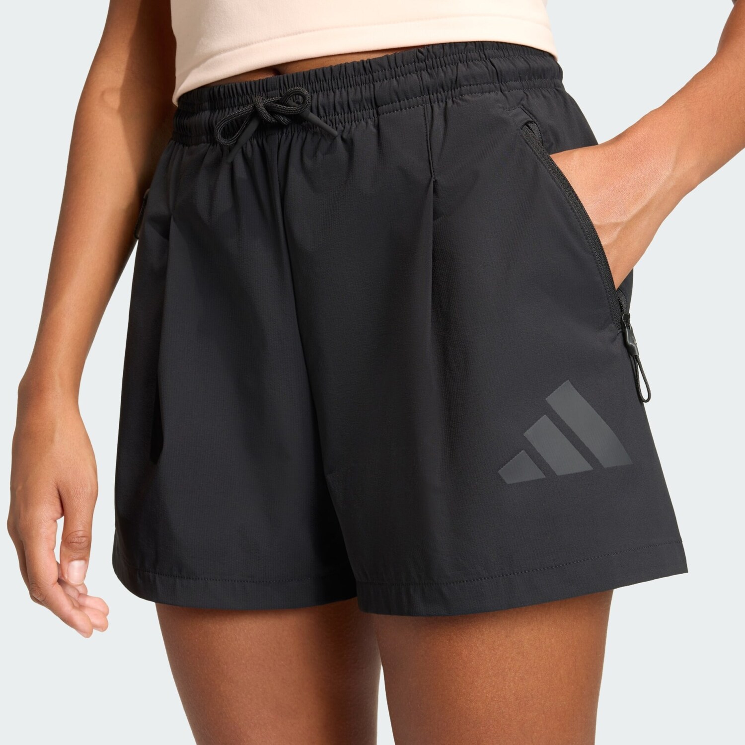 Adidas Sportswear Шорты для тренировок 'Z.N.E.' свободного кроя в черном цвете — фото 4