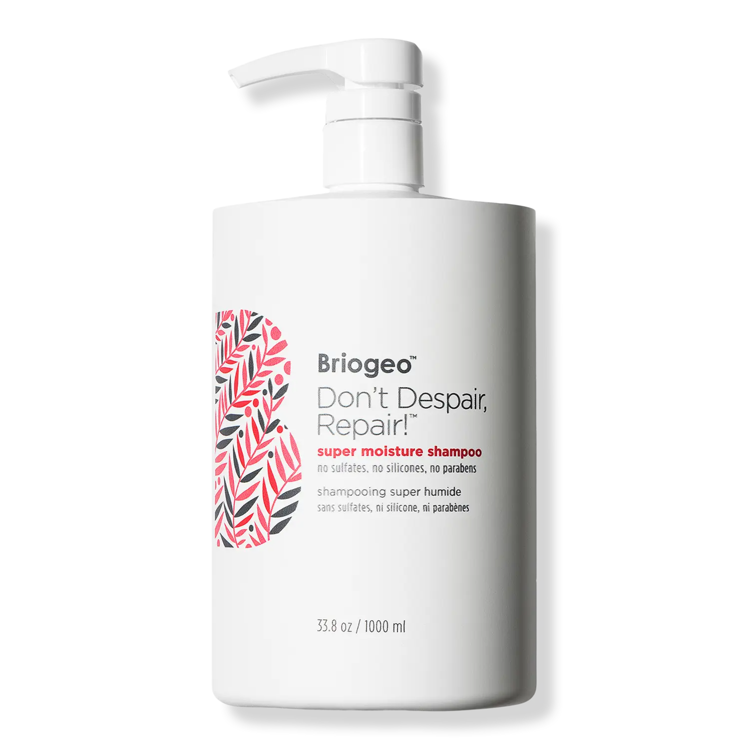 

Не отчаивайтесь, восстанавливайте! Суперувлажняющий шампунь для поврежденных волос. Briogeo, 33.8 oz