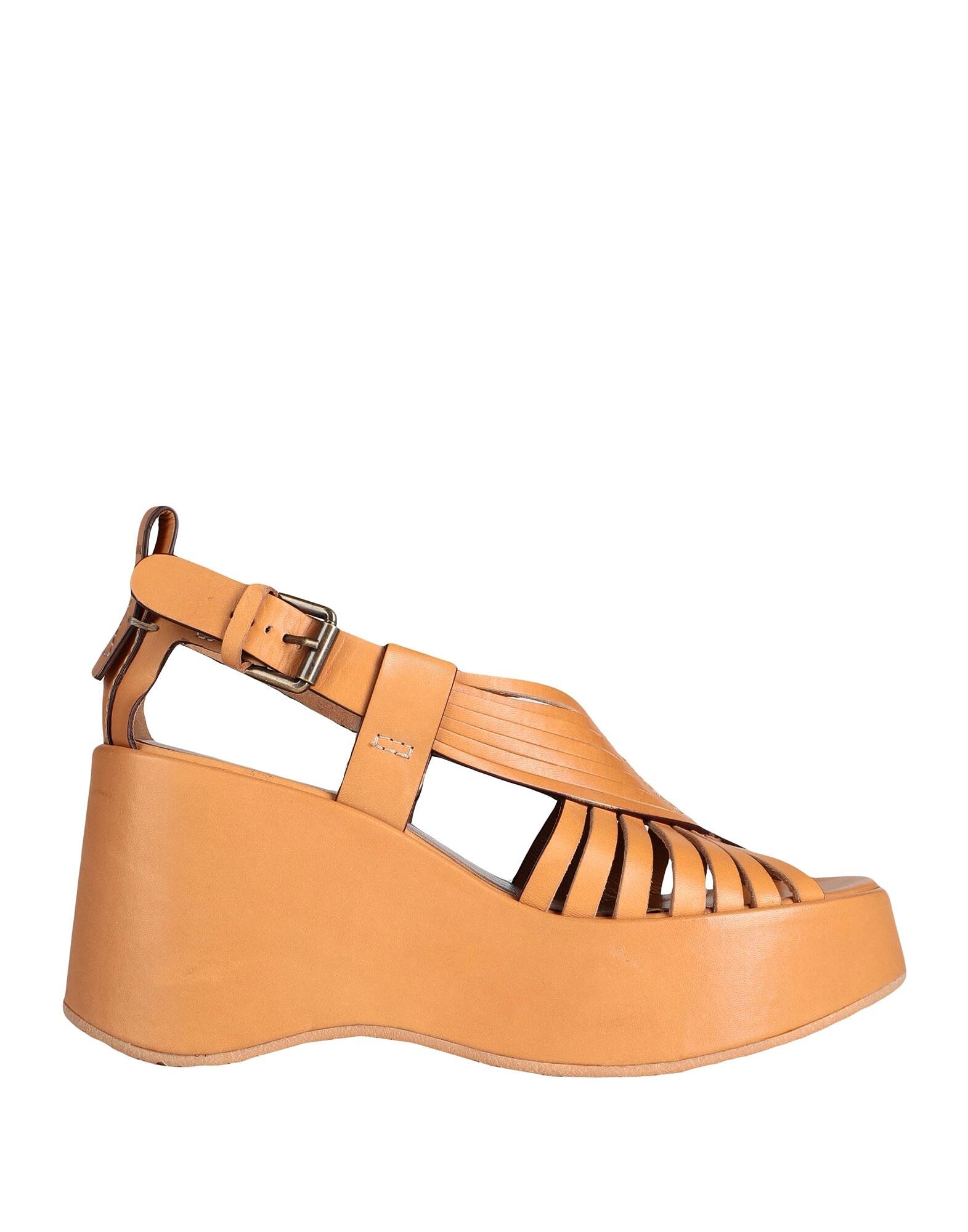 Сандалии See By Chloé, желтовато-коричневый