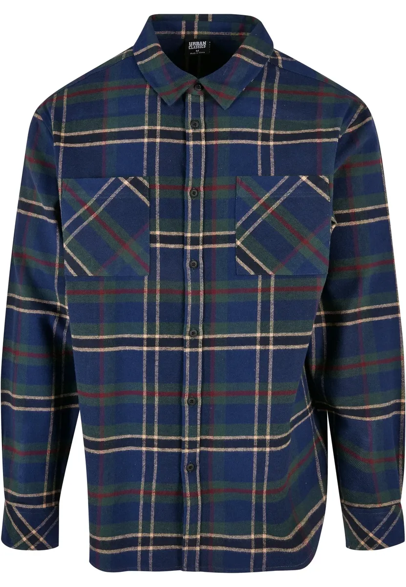 

Рубашка с длинными рукавами URBAN CLASSICS " Urban Classics Men's Checked Mountain Shirt" (1 шт.), зеленый