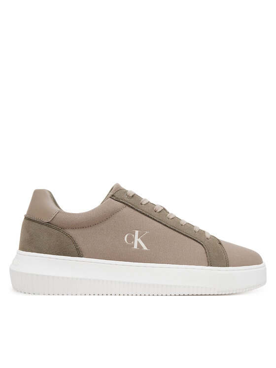 

Кроссовки Chunky Cupsole Mg Canvas YM0YM01219 Calvin Klein Jeans, коричневый