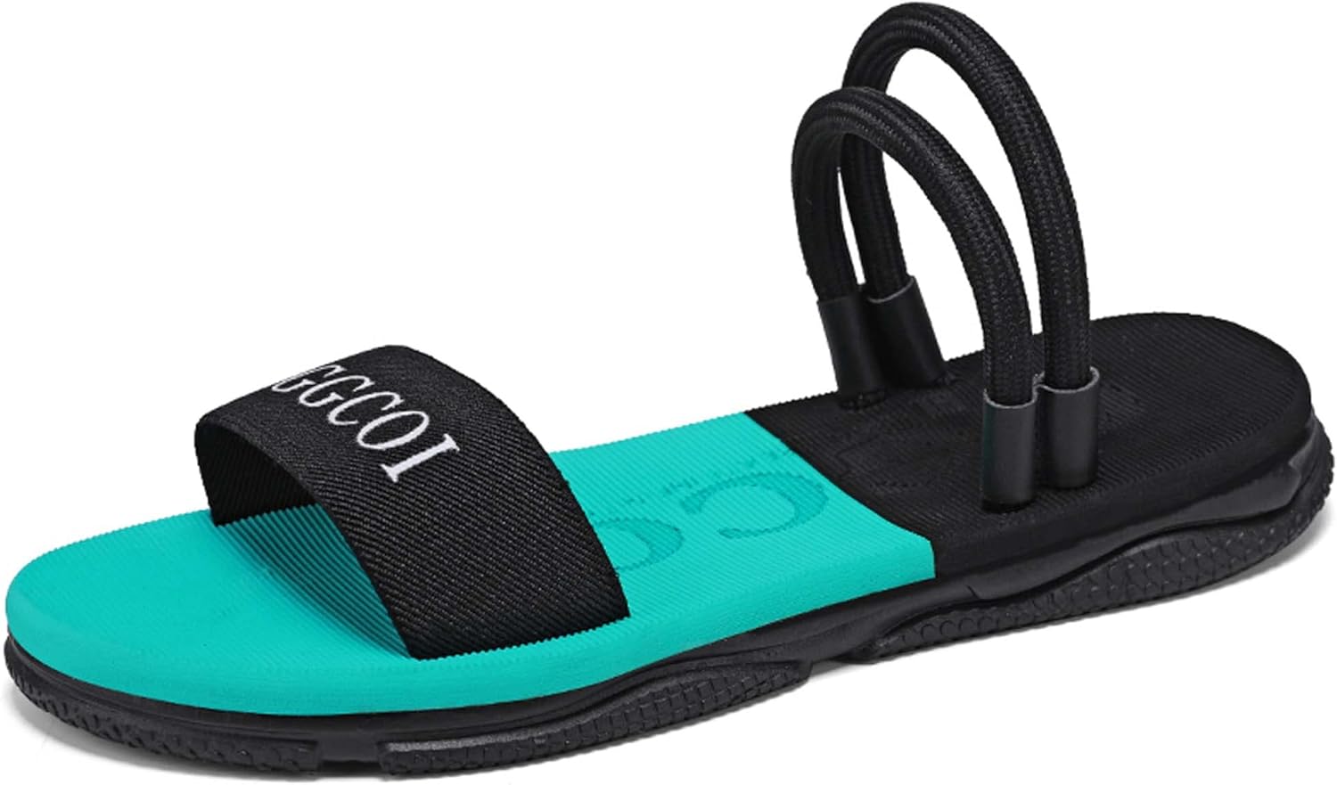 

Мужские модные шлепанцы летние босоножки против скольжения износостойкие на плоской подошве удобные, дышащие, мягкие, легкие, повседневные, стильные Generic, синий