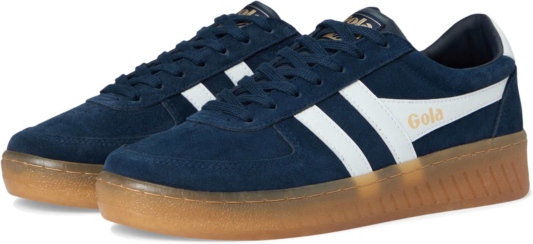 

Кроссовки Gola Grandslam Suede, цвет Navy/White/Gum