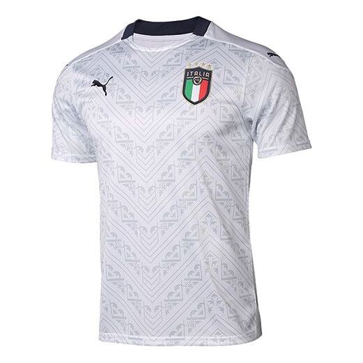 

Спортивная футболка italy 20/21 awa jersey 'white' Puma, синий