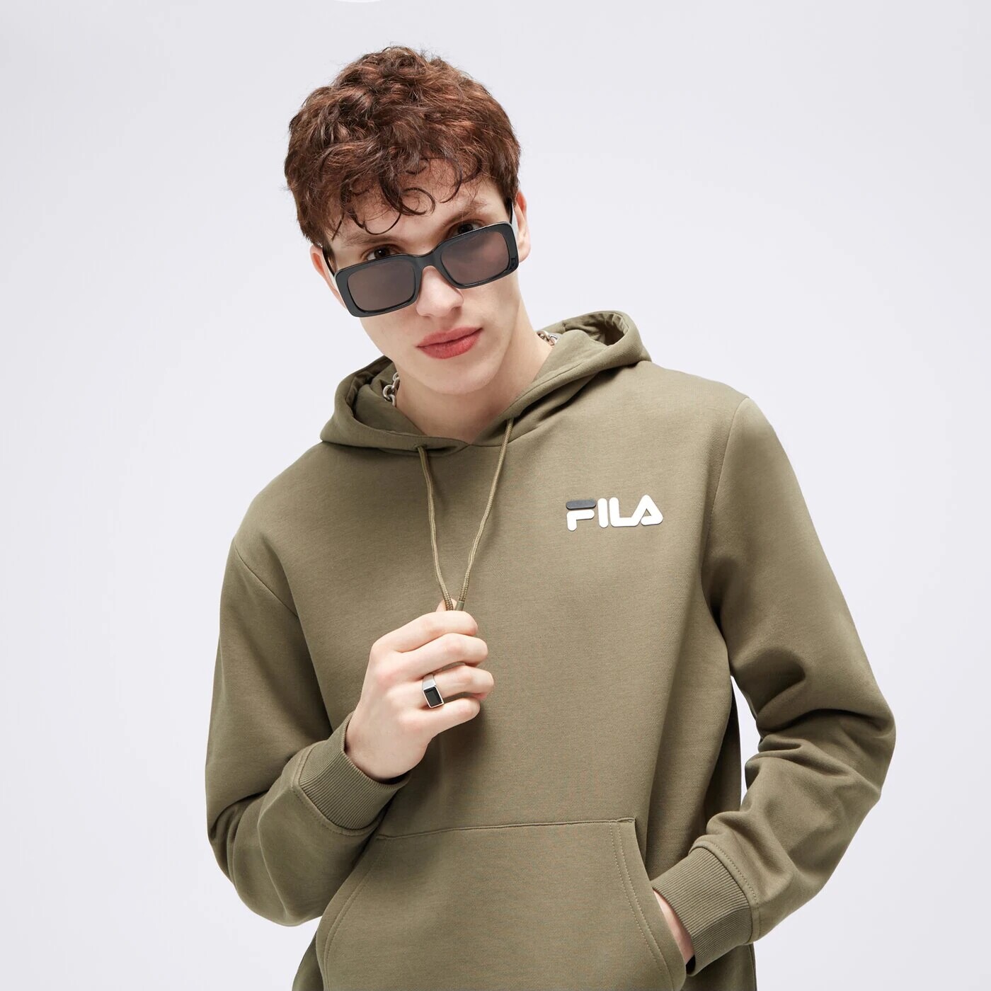 

Худи Fila, зеленый