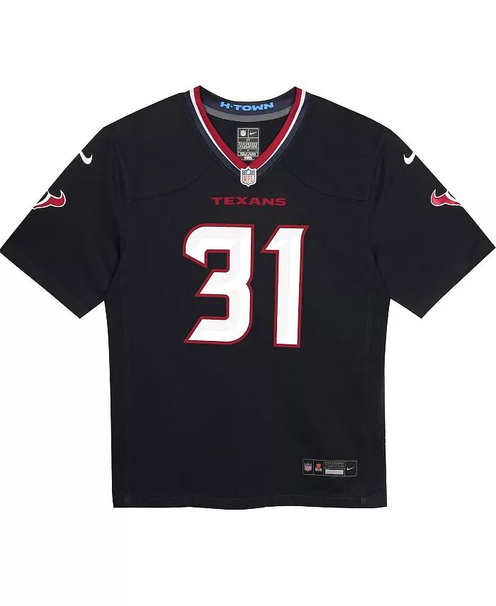 Дошкольный Dameon Pierce Navy Houston Texans Игровая майка Nike — фото 2