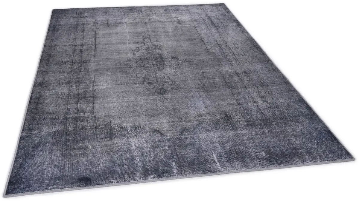 

Ковер Gino Falcone "Rachele GF-085", прямоугольный, короткий ворс, восточный вид, винтажный дизайн 160х230 см, темно-серый