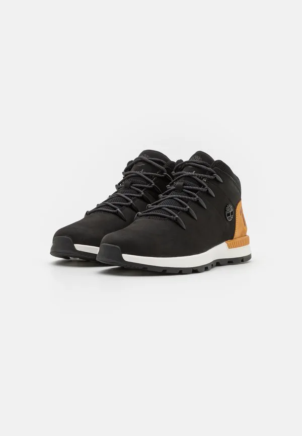 Ботинки sprint trekker средней высоты на шнуровке до щиколотки Timberland, Black/White — фото 2