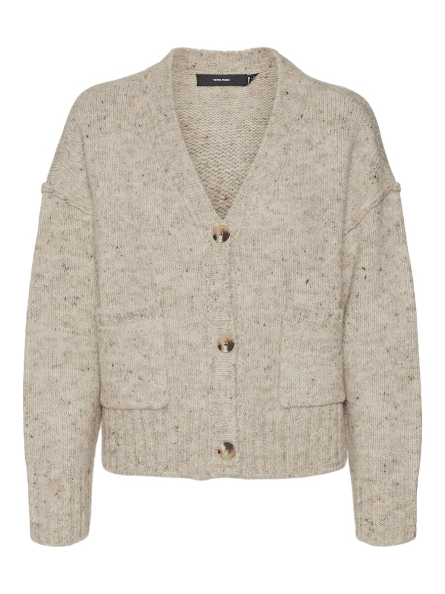

Вязаный кардиган VERO MODA INGRID, светло-бежевый