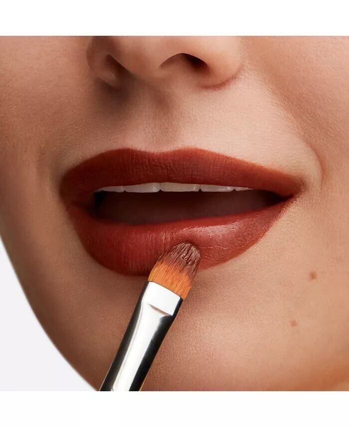 Сияющая губная помада из люстрегласа Mac, цвет Can't Dull My Shine (rich brown) — фото 2