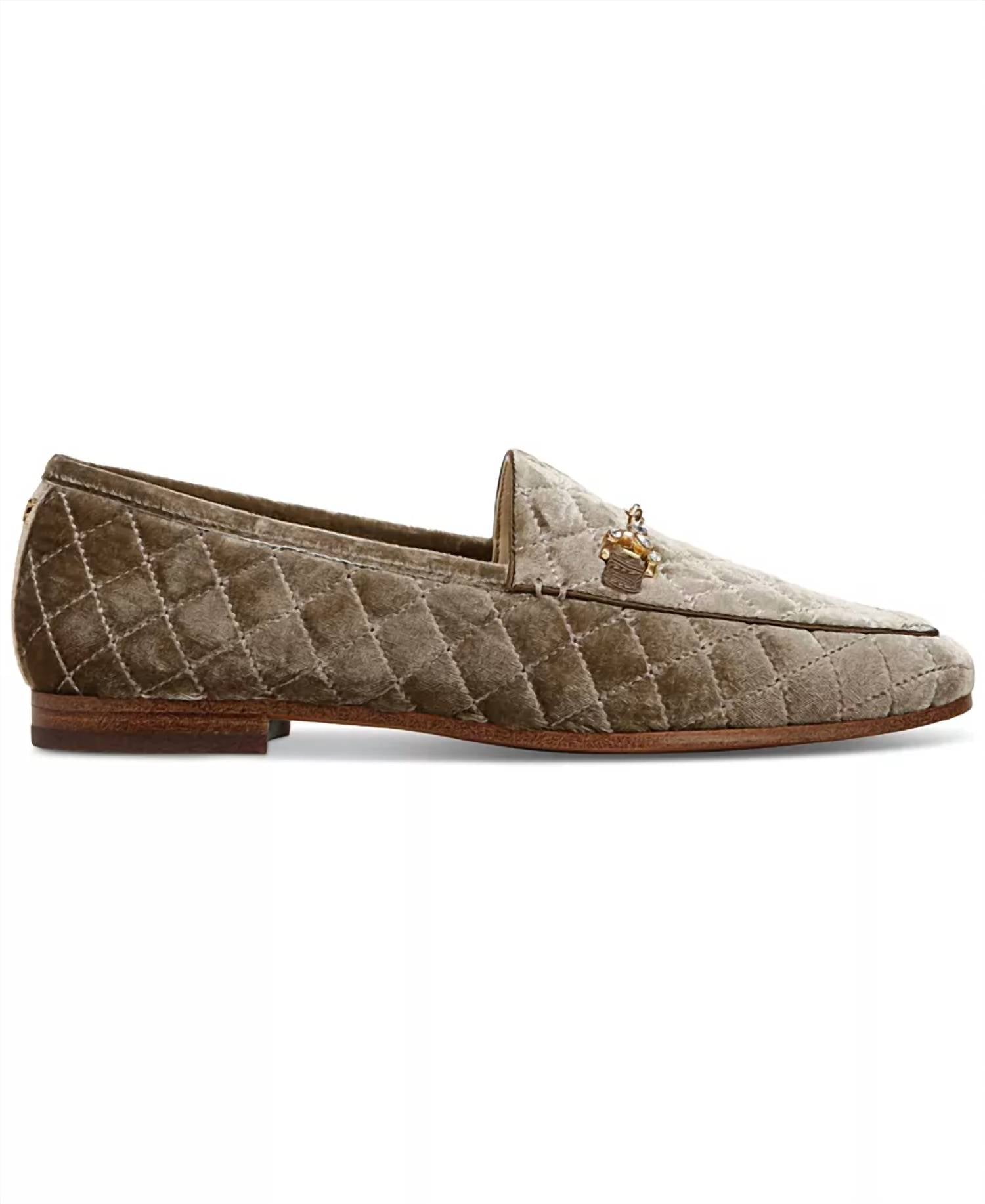 Женские туфли-лоферы Loraine Regal цвета темно-серебристый шалфей Sam Edelman — фото 3