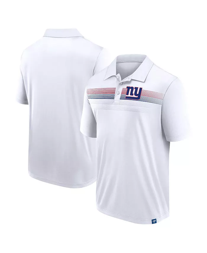 

Мужская белая поло New York Giants Big Tall с сублимацией Fanatics