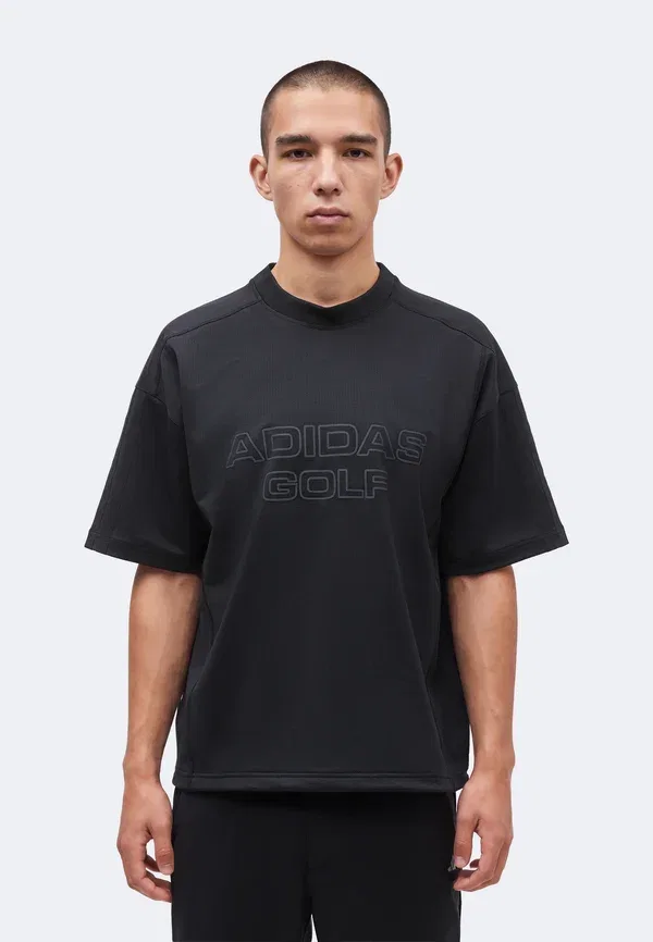 Футболка с принтом Adidas Golf, черный