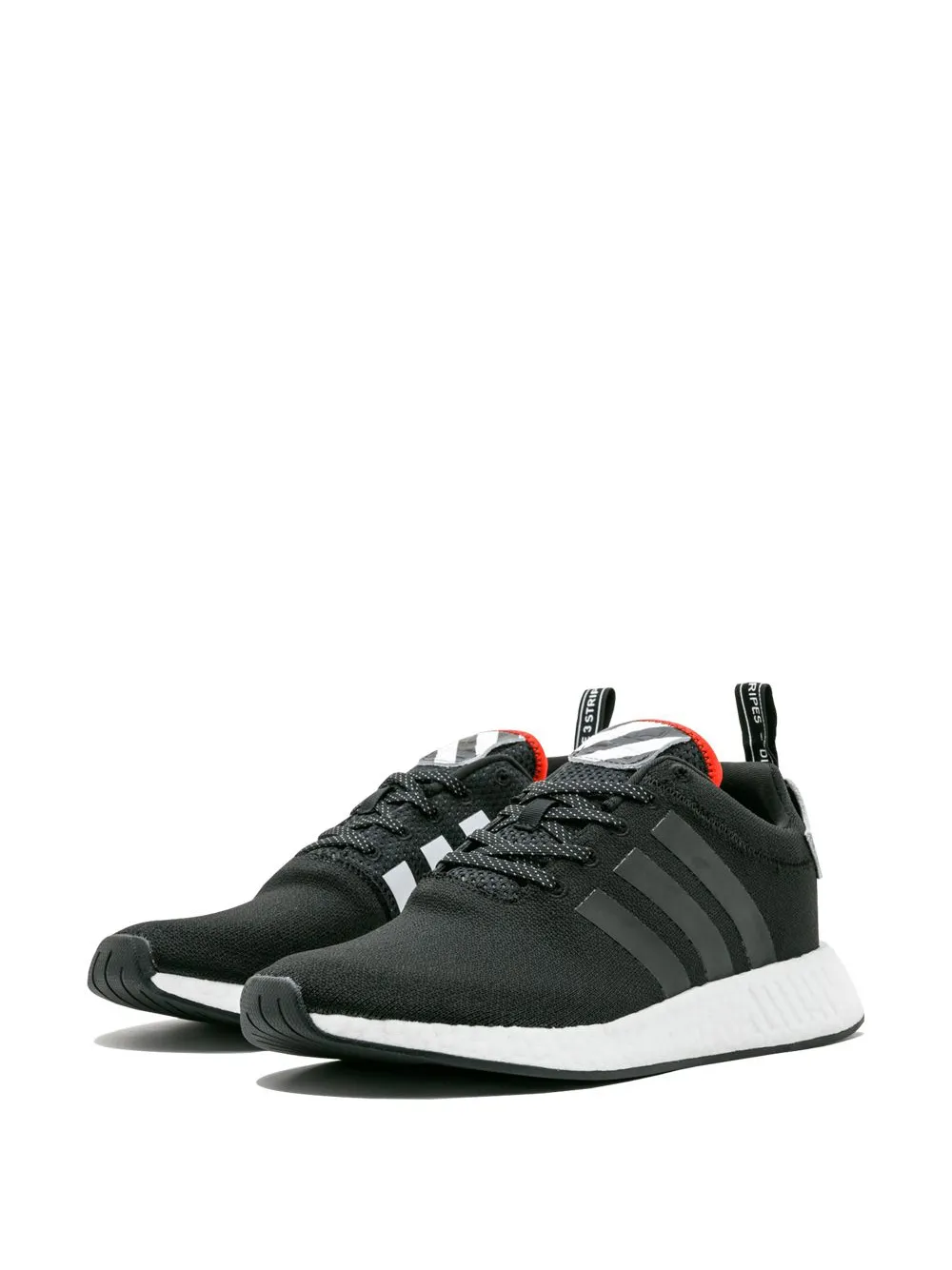 Кроссовки NMD_R2 adidas, черный — фото 2