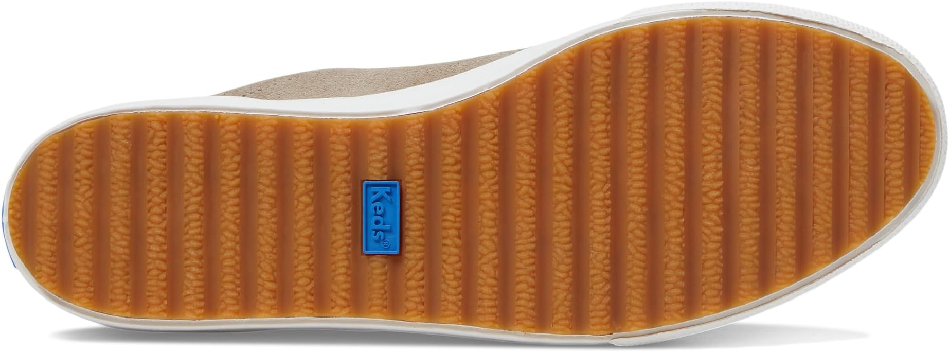 Кроссовки Keds Remi Slip On, цвет Taupe Suede — фото 3