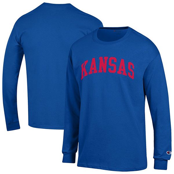 

Мужская футболка с длинным рукавом Kansas Jayhawks Champion