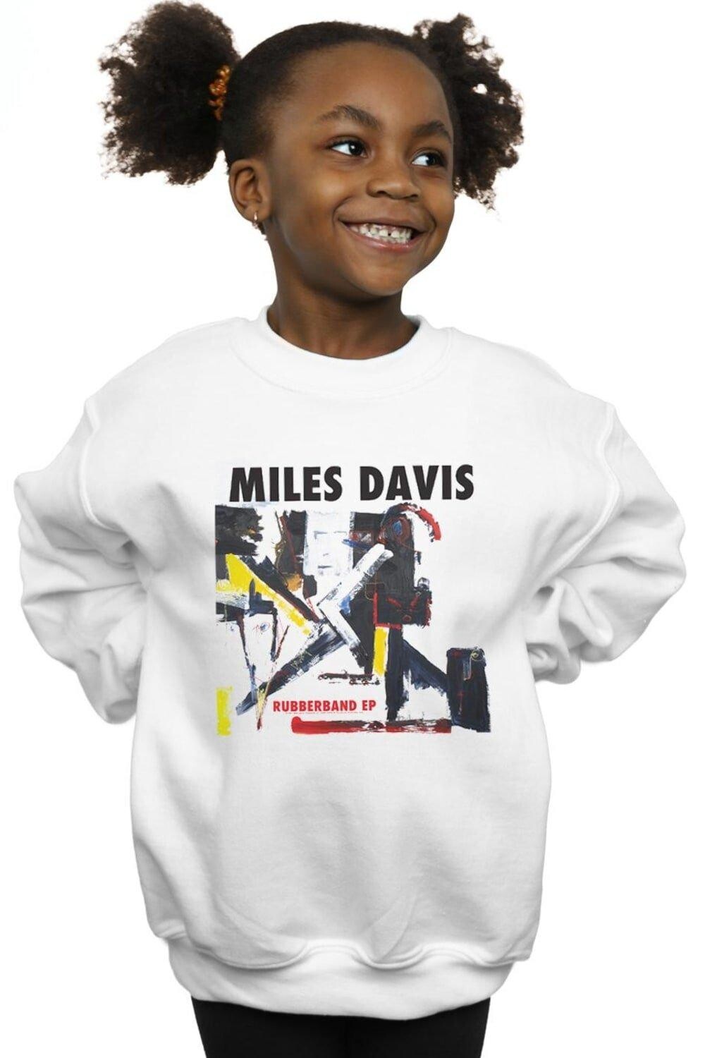 

Толстовка с резиновой лентой EP Miles Davis, белый