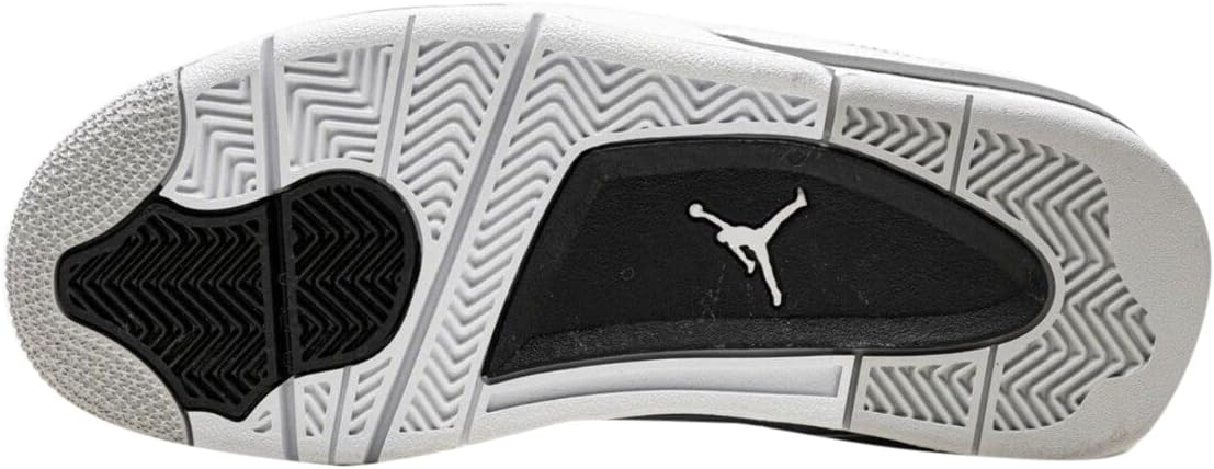 Кроссовки Nike Air Jordan 4 Retro для мальчиков, белый/серый — фото 4
