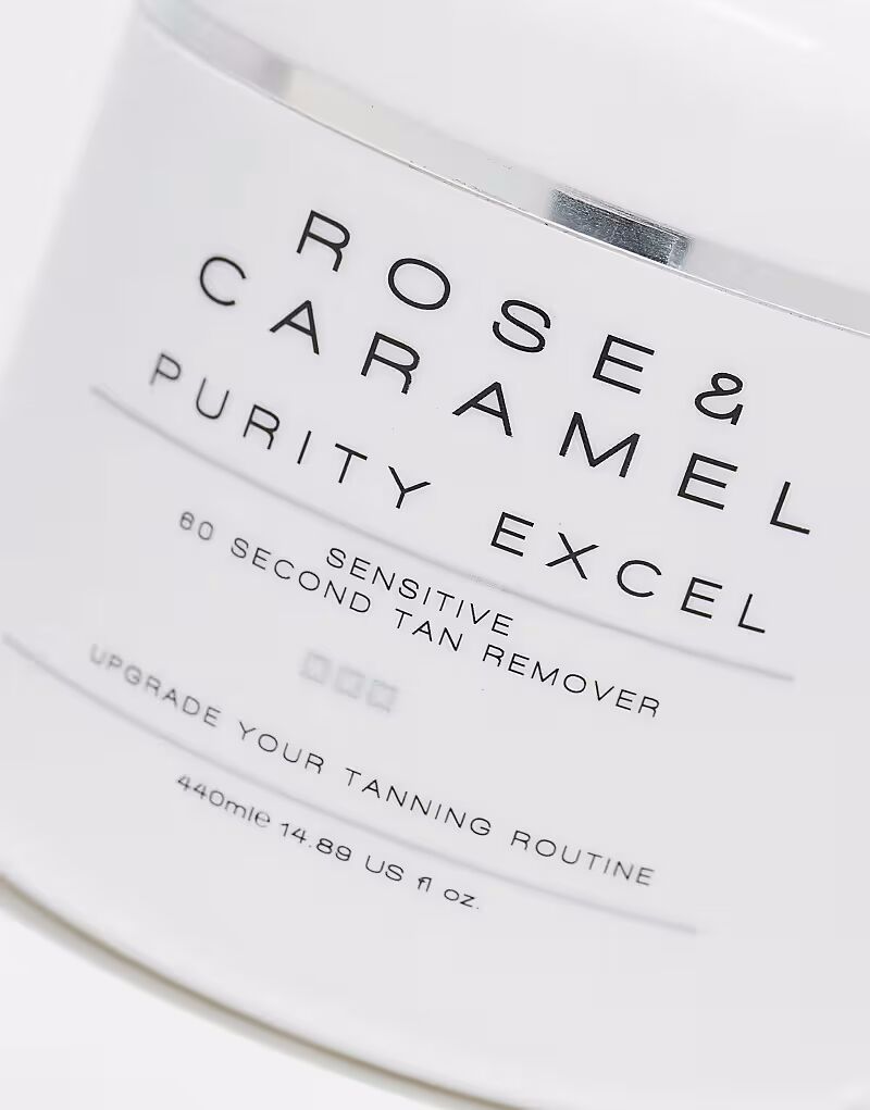 Скраб для снятия загара Purity Excel Sensative 60 секунд 440 мл Rose & Caramel — фото 3