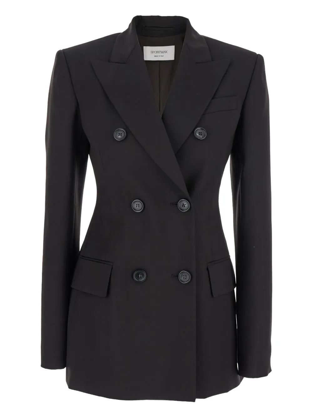 

Двубортный блейзер Adamo SPORTMAX, коричневый