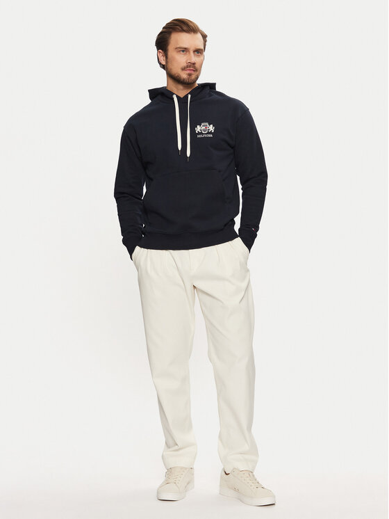Толстовка обычного кроя MW0MW37462 Tommy Hilfiger, синий — фото 2