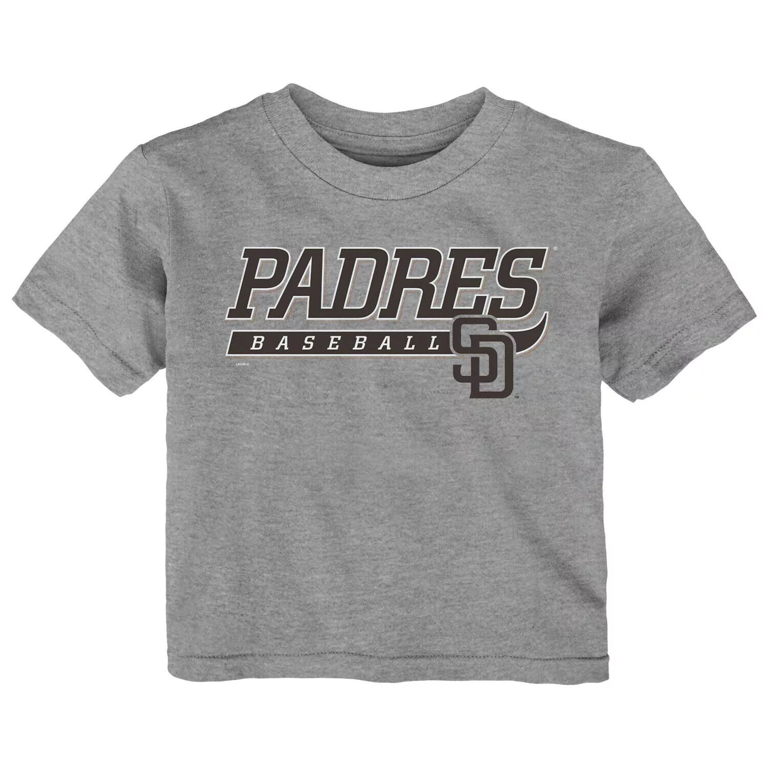 

Футболка Infant Heather Grey San Diego Padres Take the Lead Outerstuff
