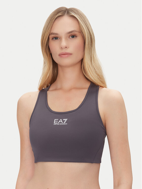 

Спортивный бюстгальтер 7W000231 AF12625 U8115 Ea7 Emporio Armani, серый