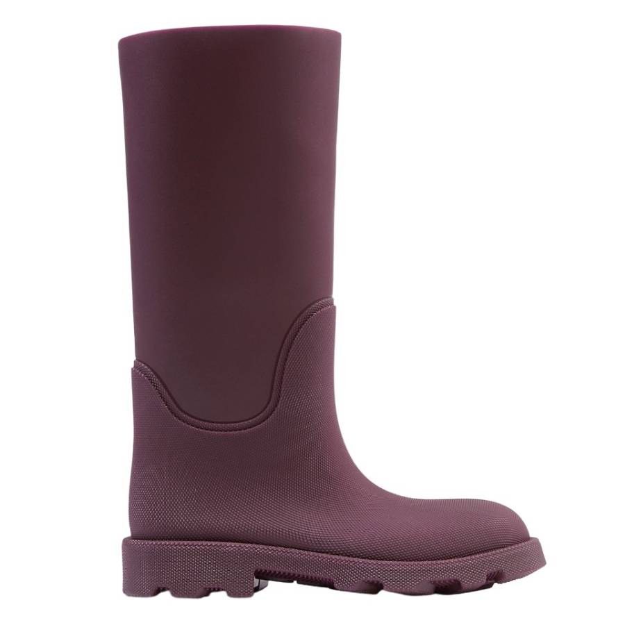 

Берберри Резиновые болотные сапоги Burberry, Plum