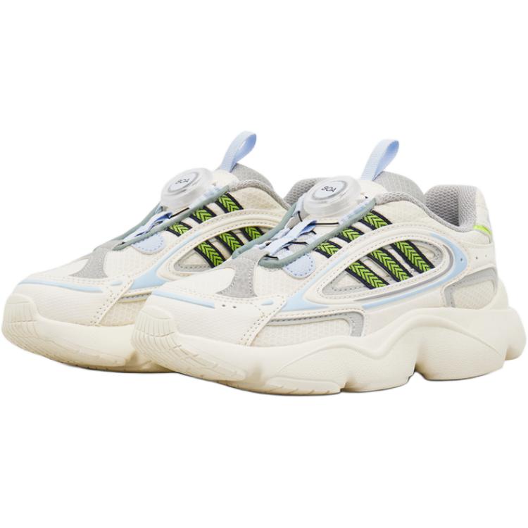 Adidas Originals Ozmillen Low top детские повседневные кроссовки бежевые — фото 3