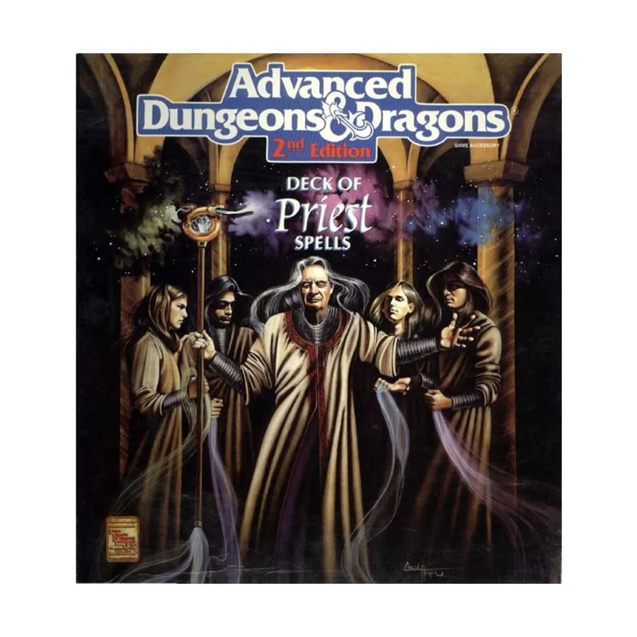 

Бокс-сет Deck of Priest Spells, Advanced Dungeons & Dragons (2nd Edition) - Player's Guides & Books